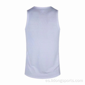 Impresión personalizada Sport Summing Gym Vest de gimnasia